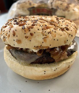French Onion Burger