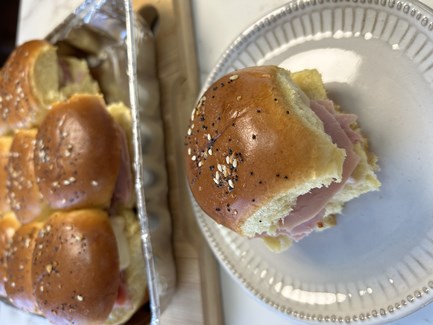 Zesty Ham and Cheese Sliders