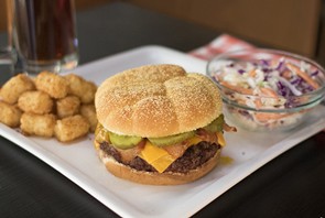 St. Patrick's Day Burger