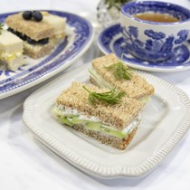 Cucumber Dill Tea Sandwiches 