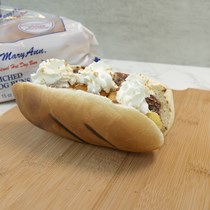 Nutella Grilled Banana Dessert Dog 