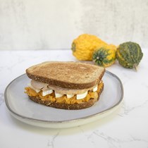 Pumpkin Pie and Brie Sandwich