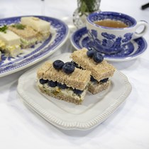 Ricotta and Honey Tea Sandwiches 