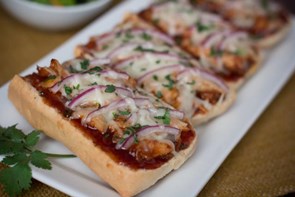 BBQ Pizza French Breads