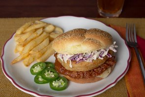 Spicy Pulled Pork Sandwich