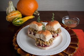 After Thanksgiving Turkey Sliders