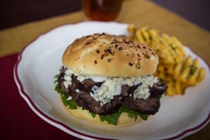 Black and Blue Steak Sandwich